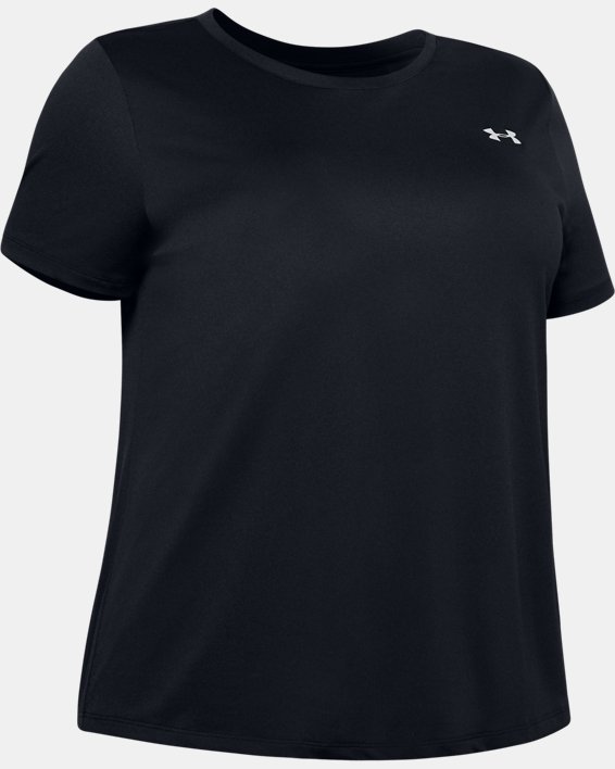 T-shirt UA Tech™ pour femmes, Black, pdpMainDesktop image number 4